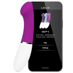 LELO Gigi 3 App-Controlled G-Spot Vibrator Deep Rose