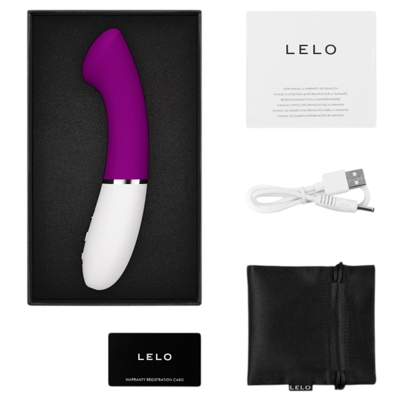 LELO Gigi 3 App-Controlled G-Spot Vibrator Deep Rose