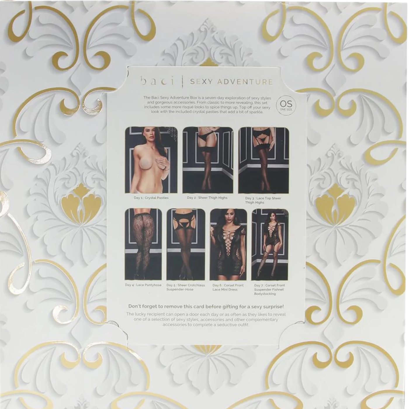 Baci 7-Day Hosiery Advent Calendar Gift Set