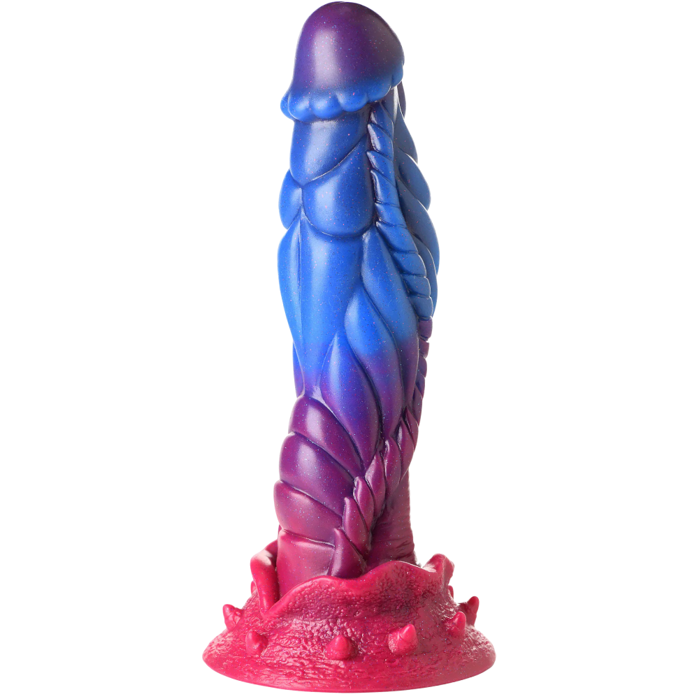 Creature Cocks Intruder Alien Silicone Dildo with Suction Cup 9 Inch 