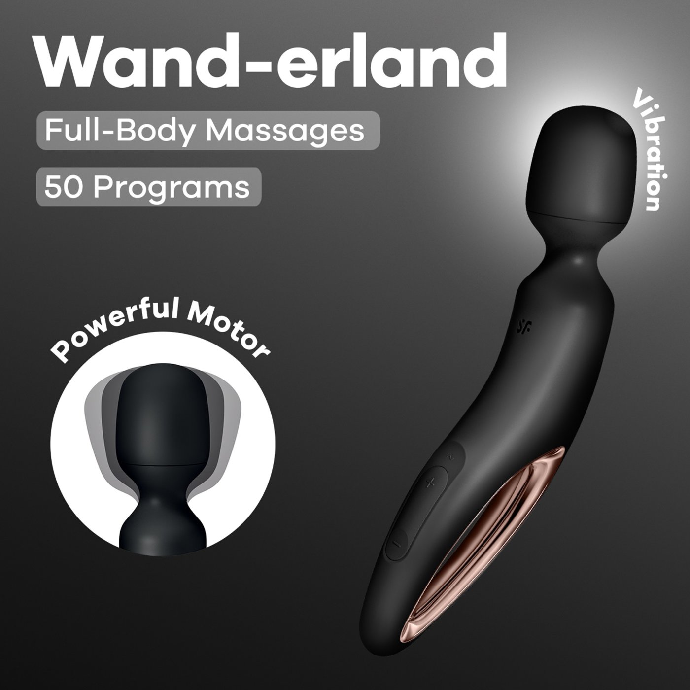 Satisfyer Wand-erland Rechargeable XXL Wand Vibrator