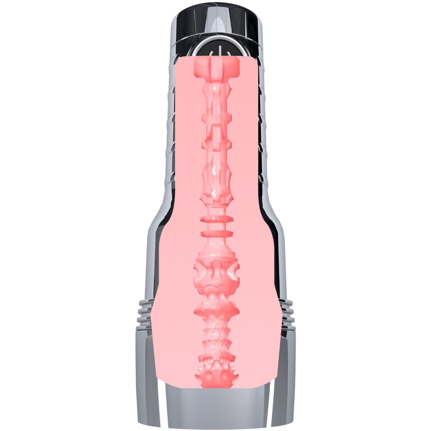 Fleshlight Pink Quiver Rechargeable Vibrating Stroker with Warming Function
