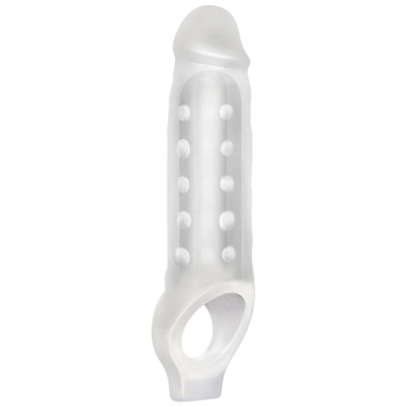 Blue Line Mighty Extender Penis Sleeve with Ball Loop Adds 3 Inches
