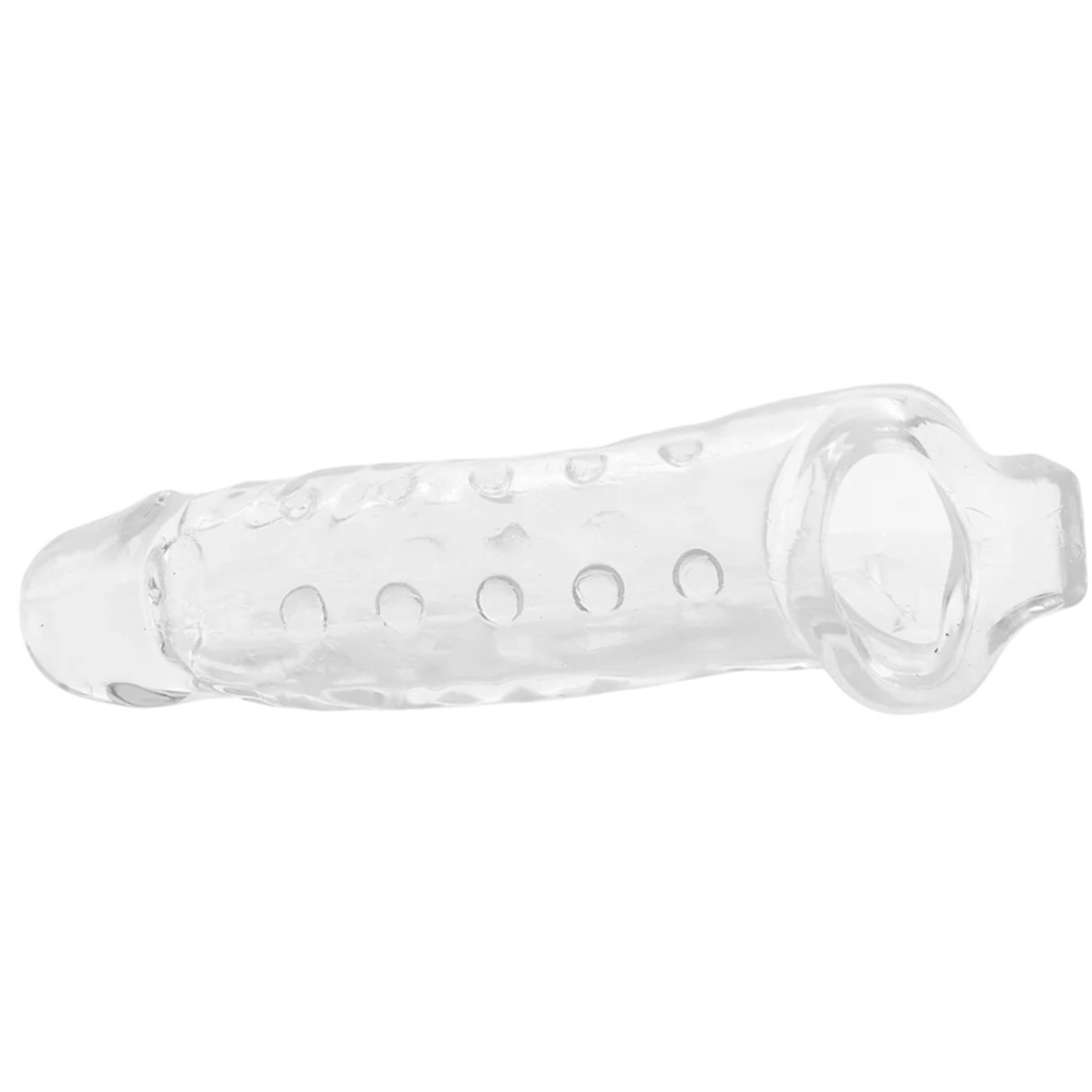 Blue Line Mighty Extender Penis Sleeve with Ball Loop Adds 3 Inches