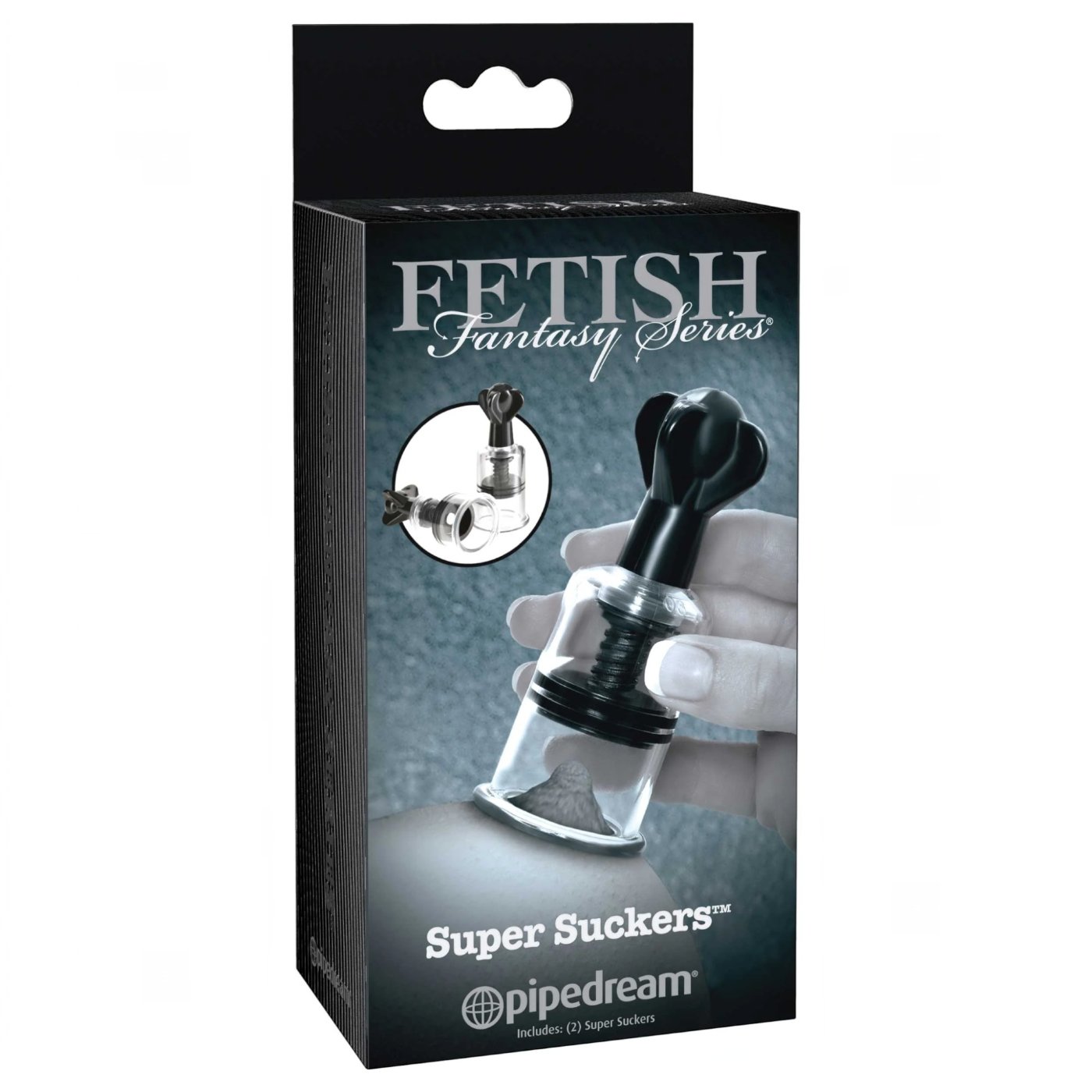 Fetish Fantasy Super Suckers Adjustable Nipple Pumps (2 Pack)