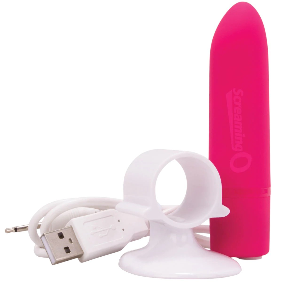 Screaming O Charged Positive Finger Vibe Strawberry