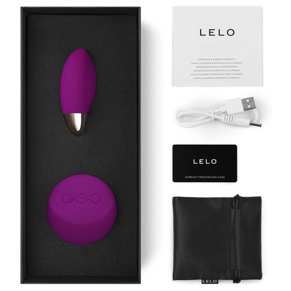 LELO Lyla 2 Rechargeable Remote Control Love Egg Deep Rose