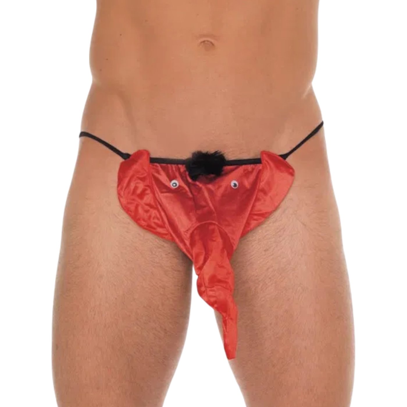 Rimba Men’s Elephant Pouch G-String Thong Red