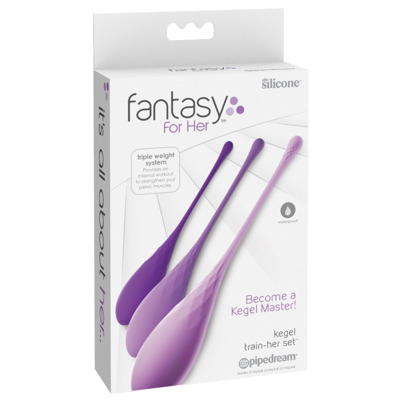 Fantasy for Her Kegel Train-Her Set 3-Piece Pelvic Floor Weights