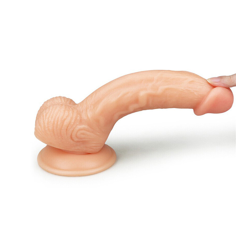 Lovetoy The Ultra Soft Dude Dildo 8 Inch