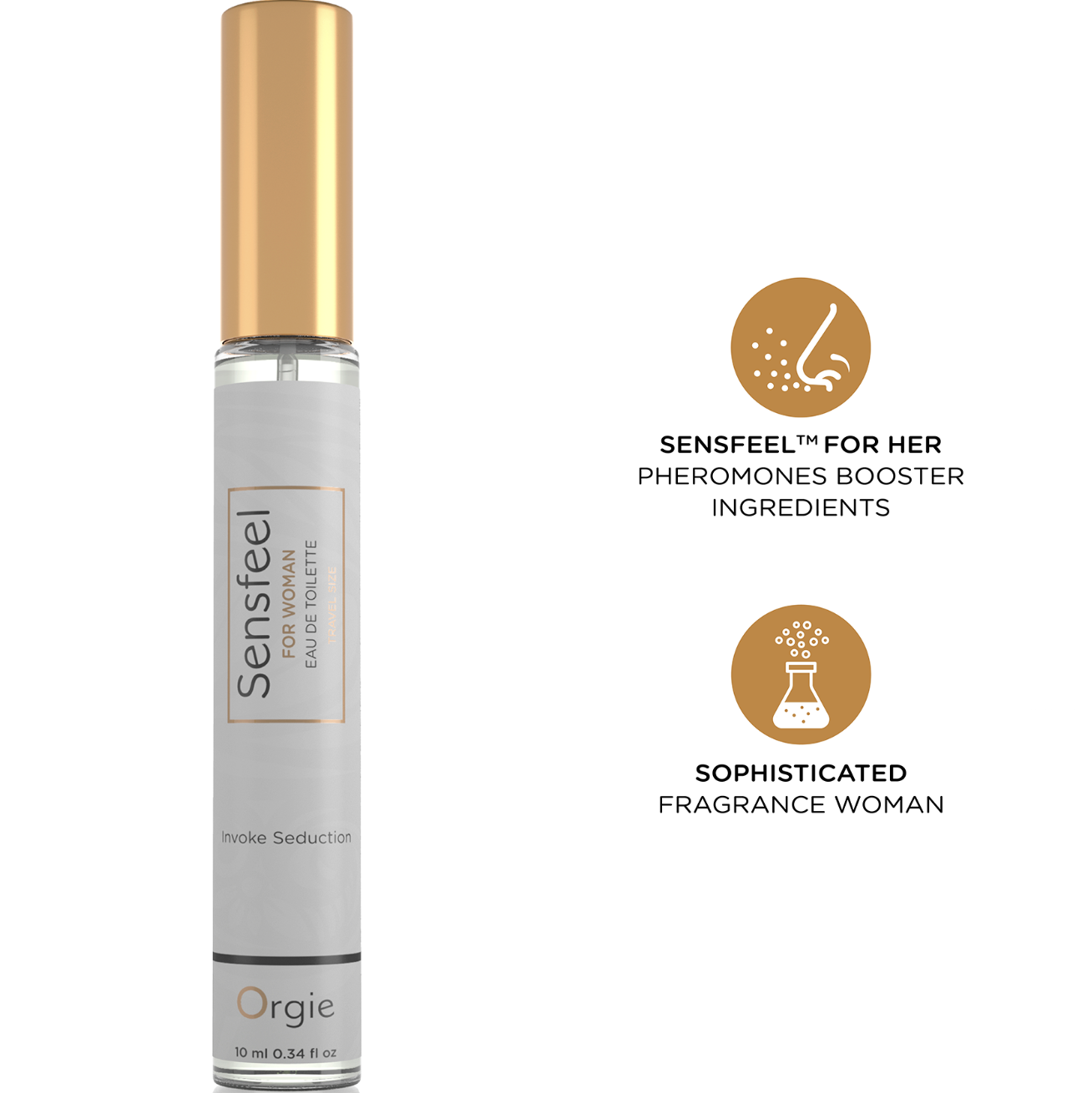 Orgie Sensfeel For Woman Eau De Toilette Pheromone Booster 10ml