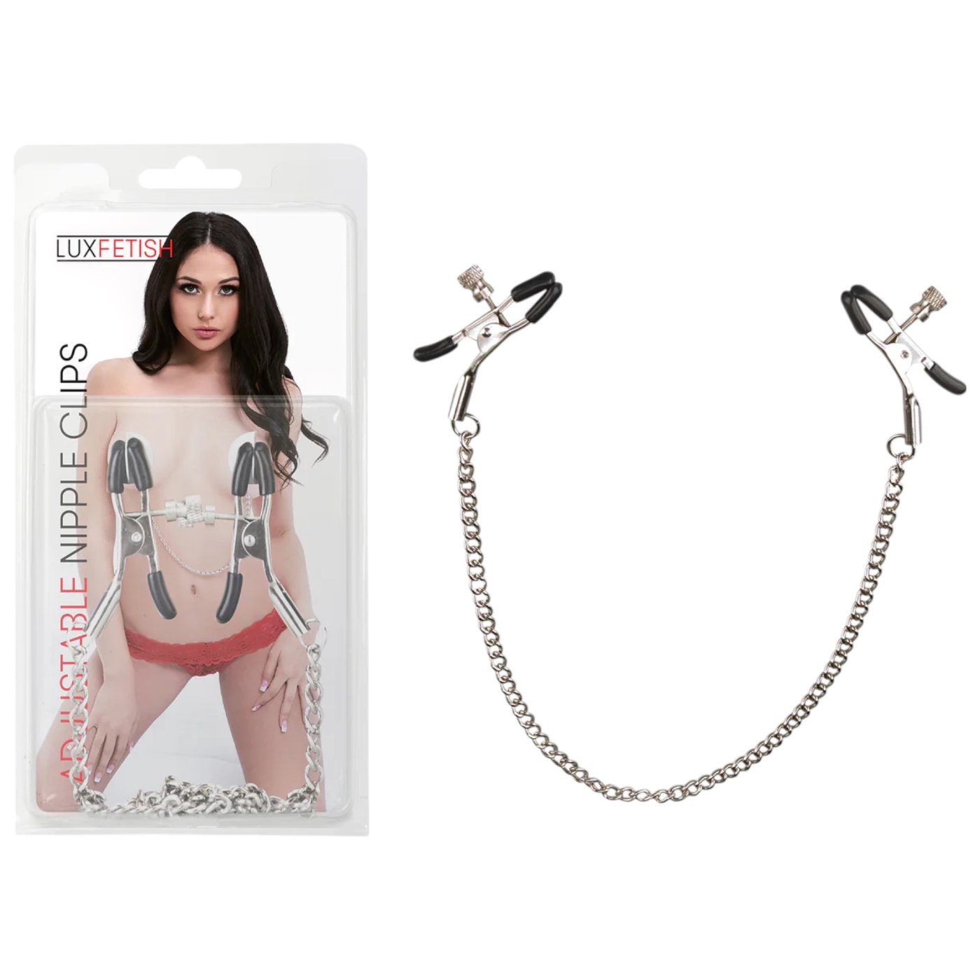 Adjustable Nipple Clips with Chain