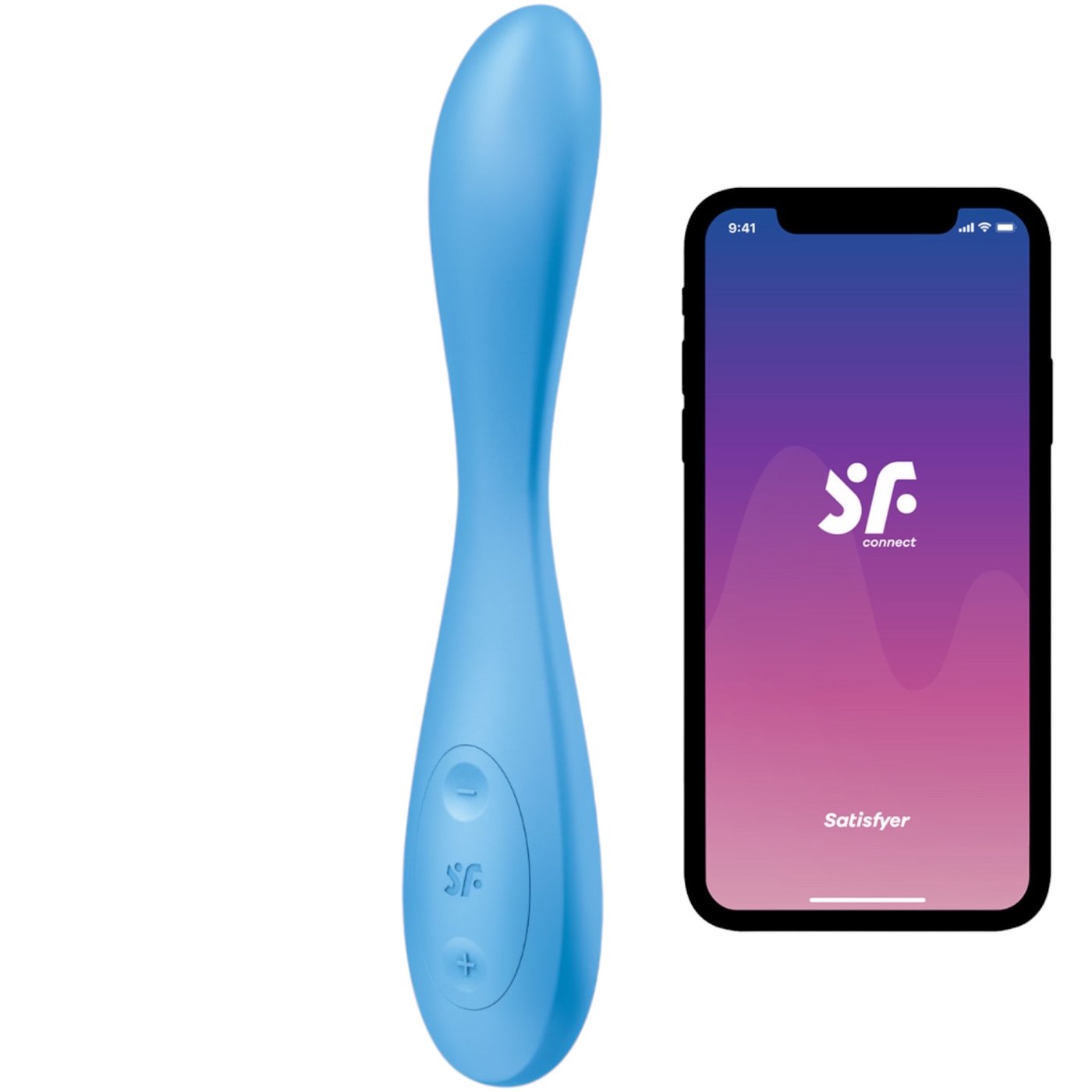 Satisfyer G-Spot Flex 4+ App Controlled Rechargeable Multi Vibrator