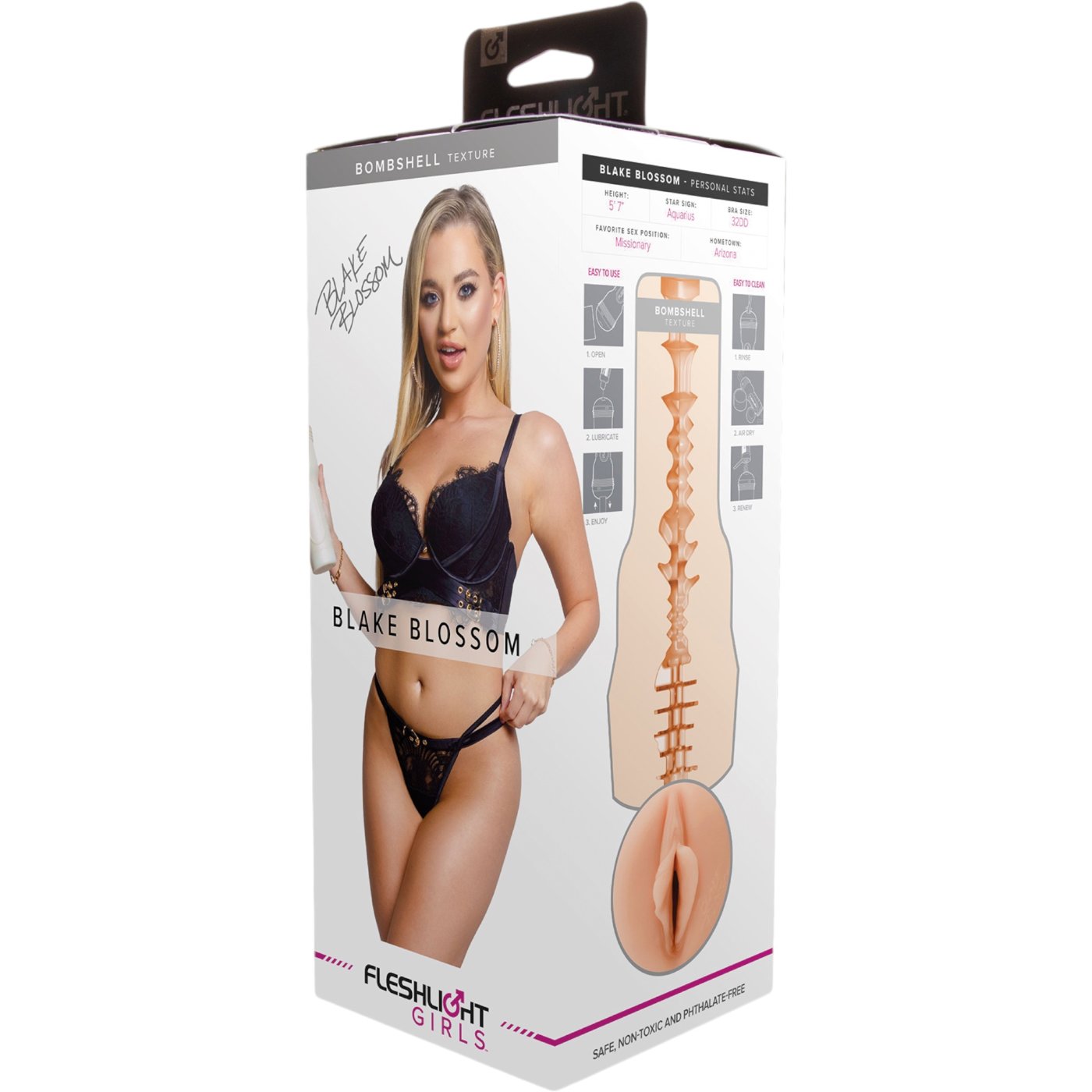 Fleshlight Girls Blake Blossom Bombshell Male Masturbator
