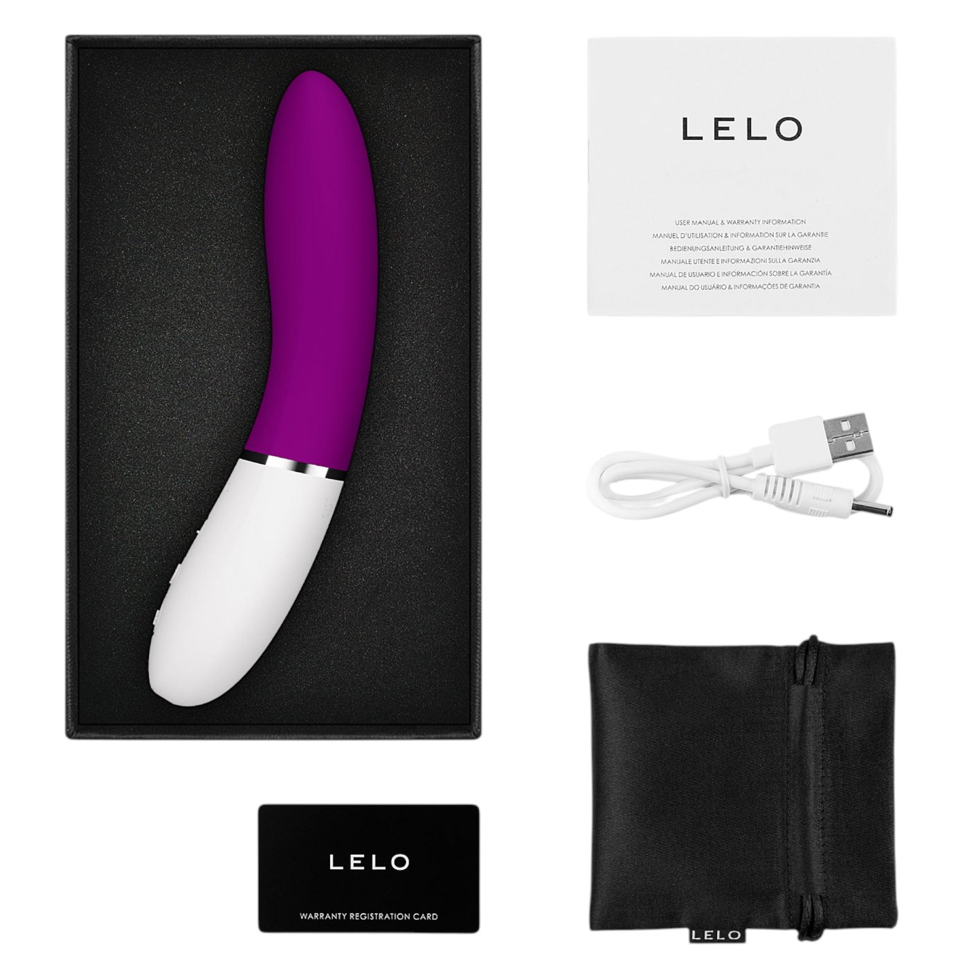 LELO Liv 3 App-Controlled G-Spot Vibrator Deep Rose