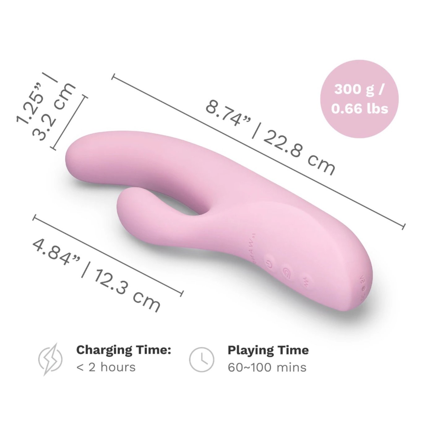 Le Wand Hither Rechargeable Rocking G-Spot Rabbit Vibrator
