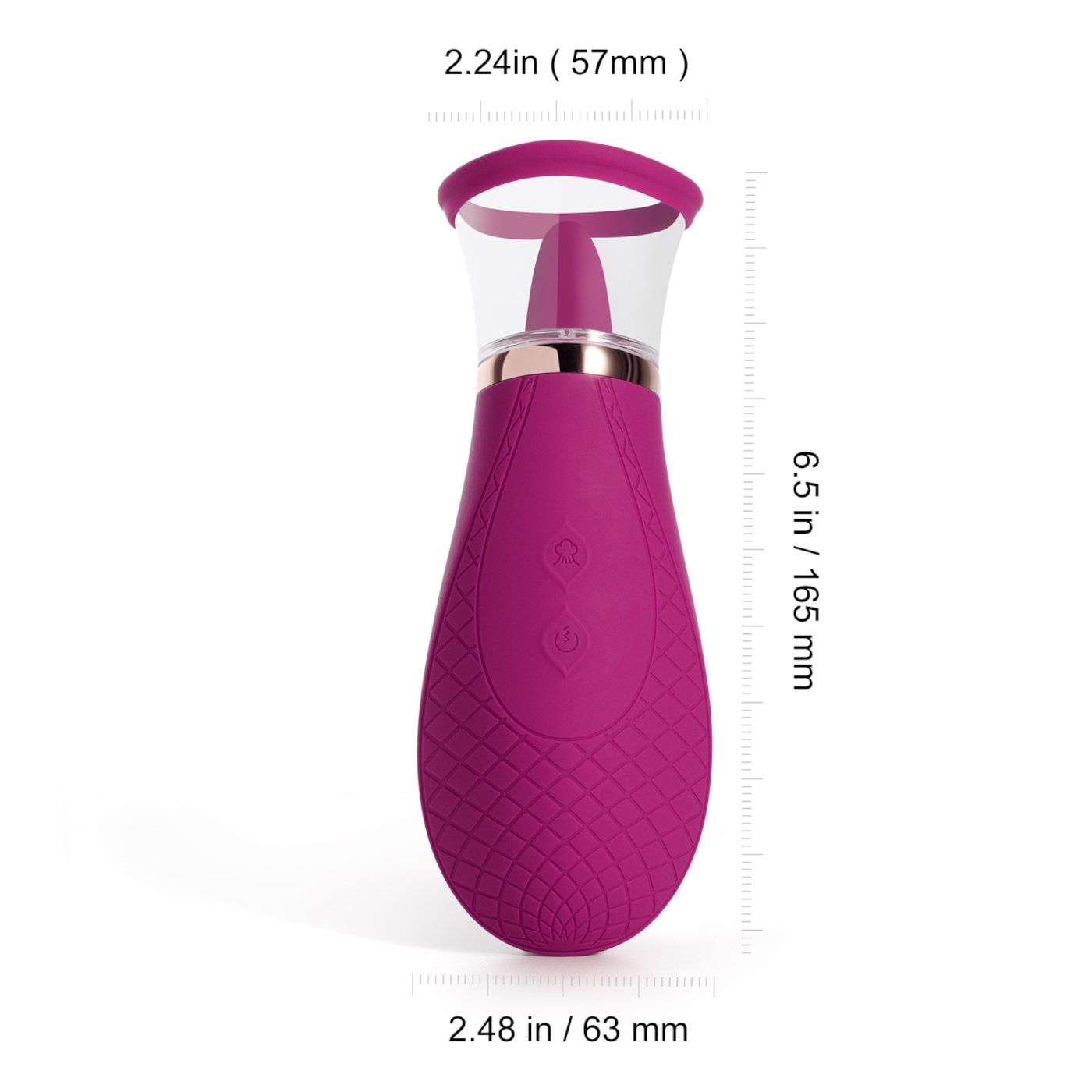 Honey Play Box Scioness Rechargeable Sucking & Licking Clitoral Vibrator