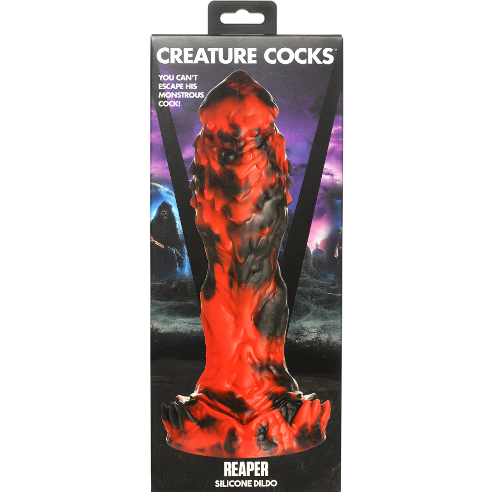 Creature Cocks Reaper Silicone Dildo with Suction Cup 9 Inch 