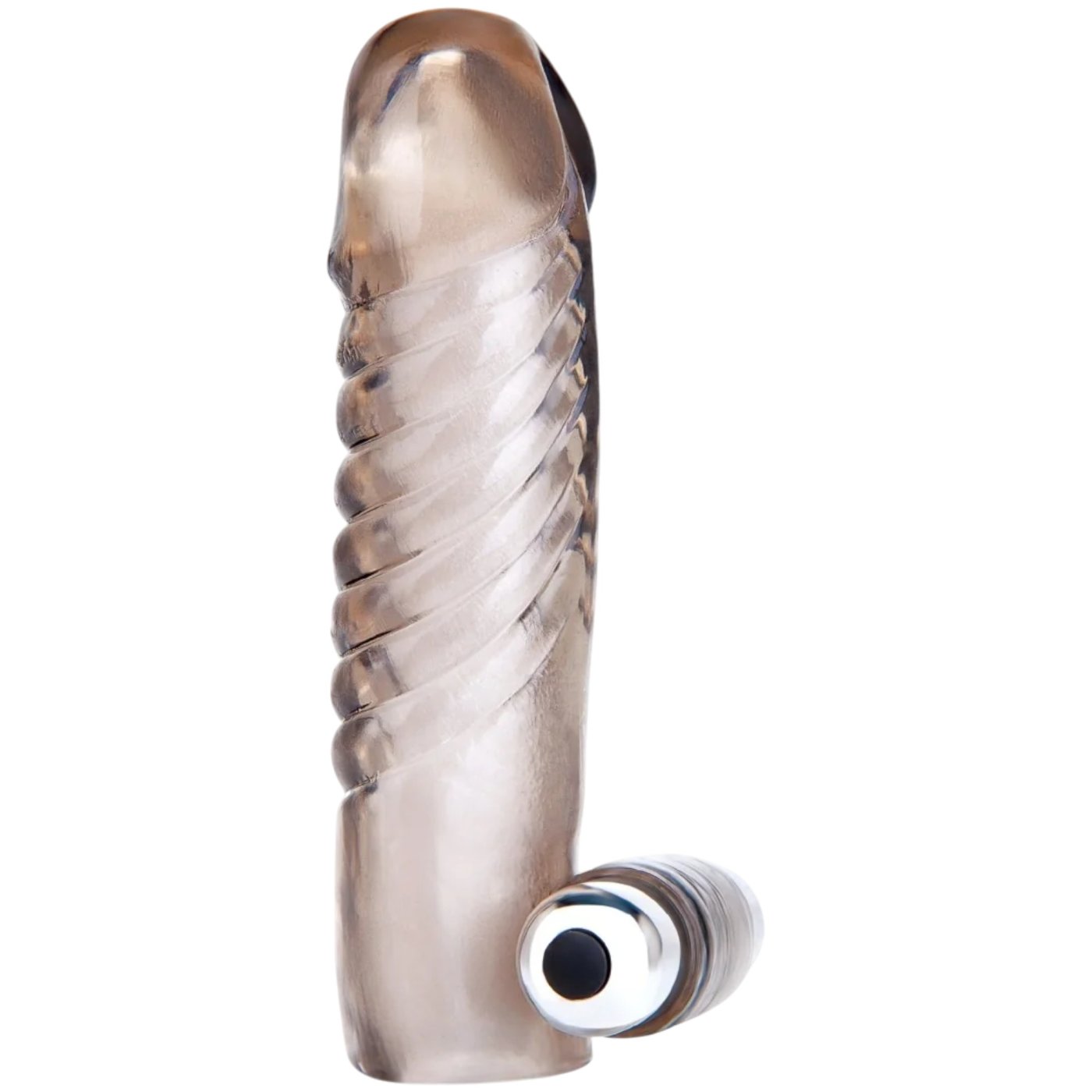 Blue Line 5.25 Inch Vibrating Penis Sleeve Extender