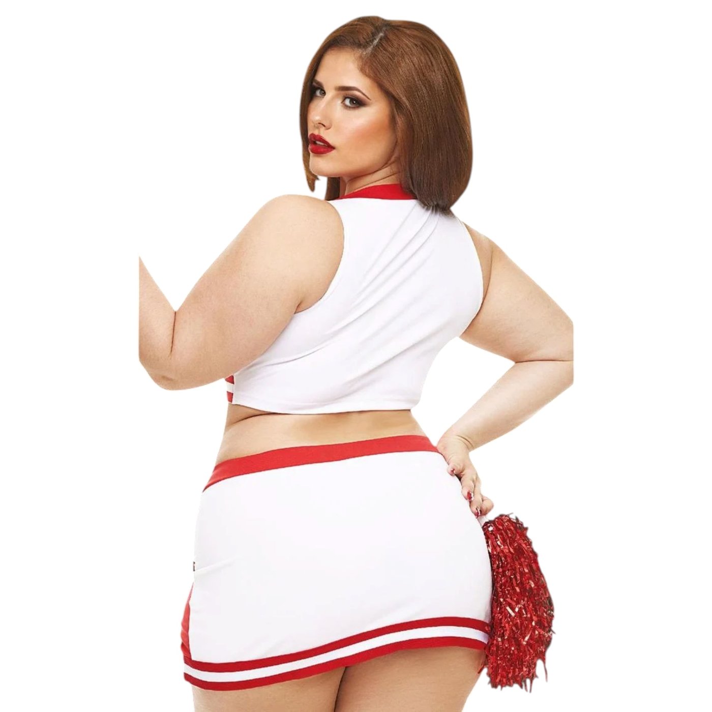 Baci Gameday Hottie 4 Piece Cheerleader Costume Plus Size