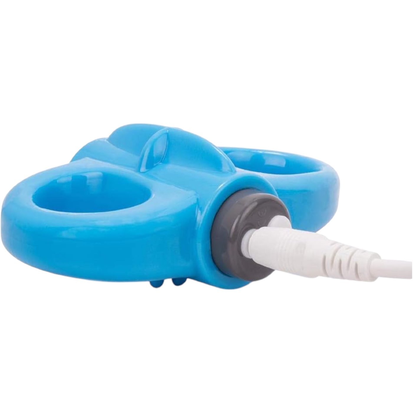Screaming O Charged Yoga Vibrating Cock Ring Blue
