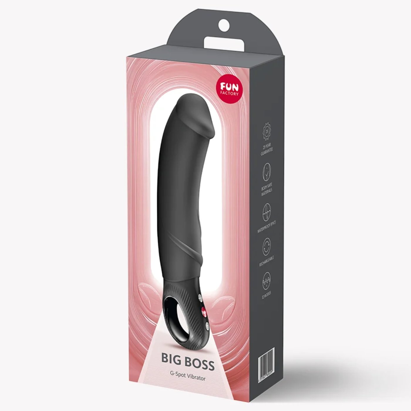 Fun Factory Big Boss XL Rechargeable G-Spot Vibrator Black