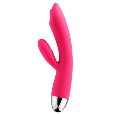 Svakom Trysta Targeted Rolling Tip Dual G-spot and Clitoral Vibrator Pink