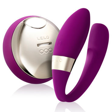 LELO Tiani 2 Remote-Controlled Rechargeable Couple's Vibrator Deep Rose