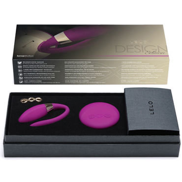 LELO Tiani 2 Remote-Controlled Rechargeable Couple's Vibrator Deep Rose