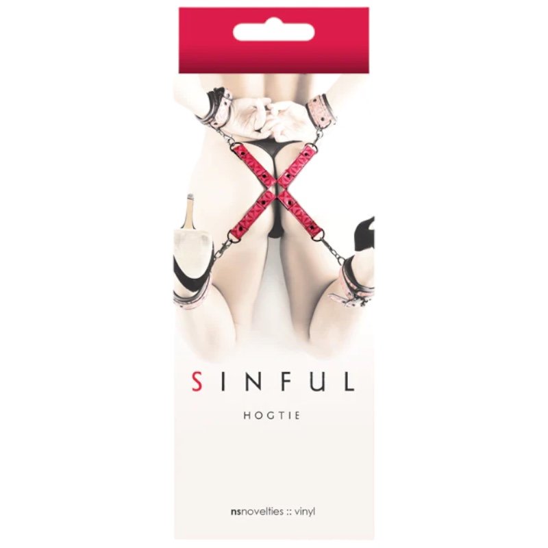 NS Novelties Bondage Hogtie Pink