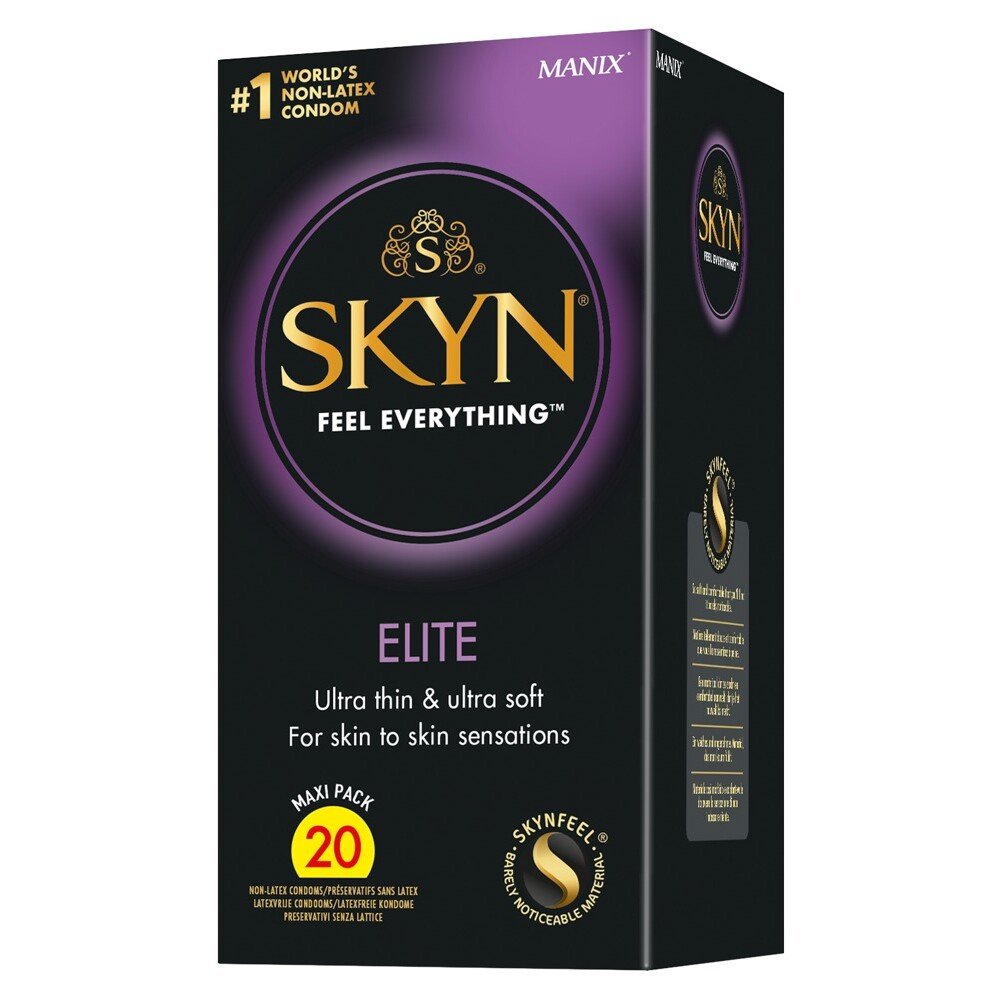 SKYN Elite Non-Latex Condoms 20 Pack