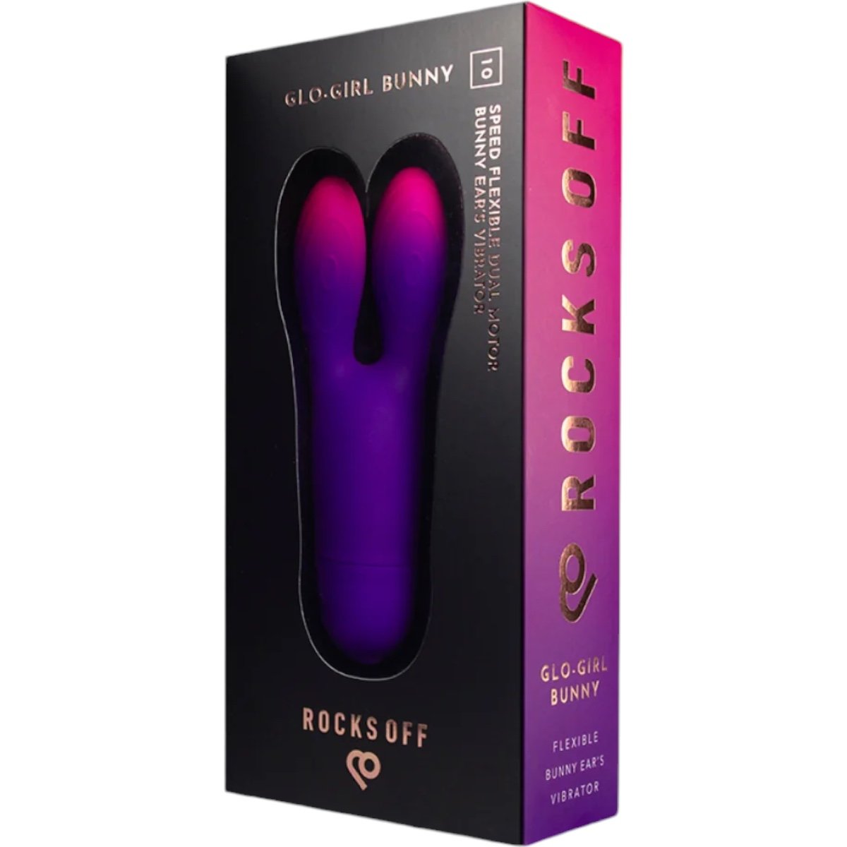 Rocks Off Glo-Girl Bunny Mini Rabbit Vibrator