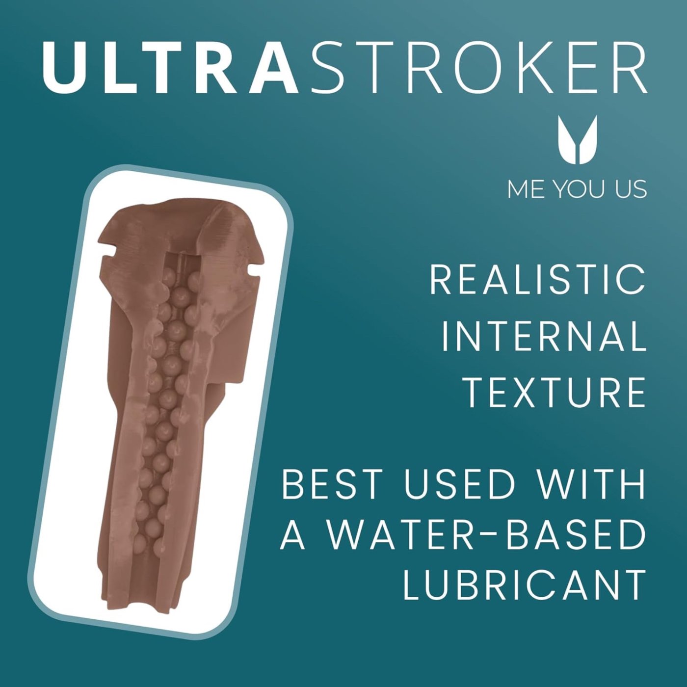 Me You Us Vagina Stroker Realistic Vagina Sleeve Tan