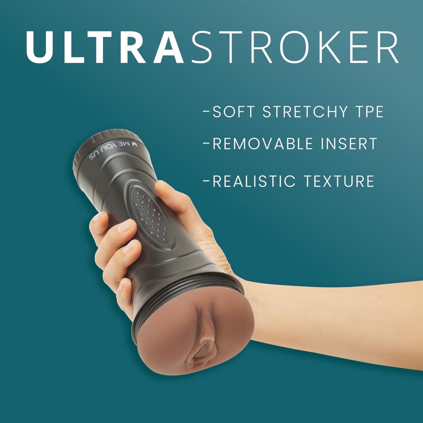 Me You Us Vagina Stroker Realistic Vagina Sleeve Tan