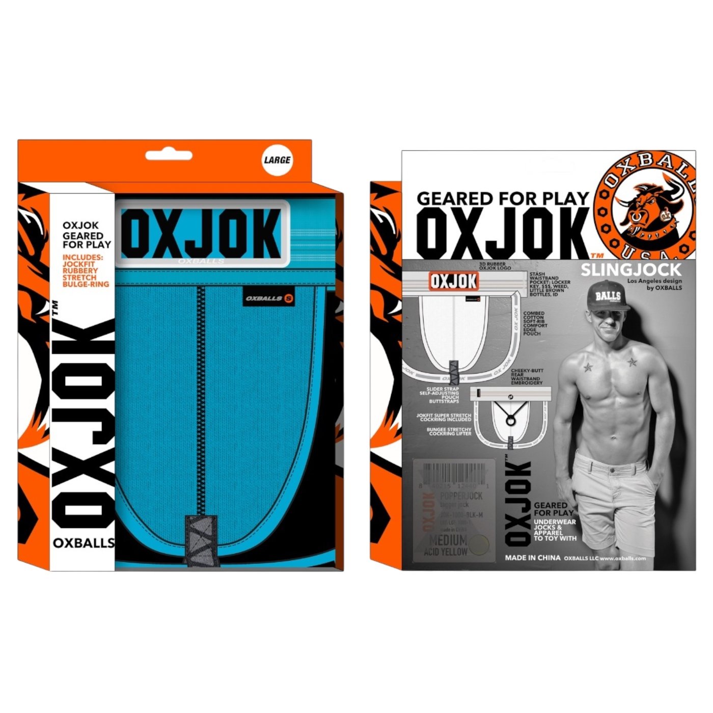 Oxballs OXJOK Slingjock Jock Strap Pool