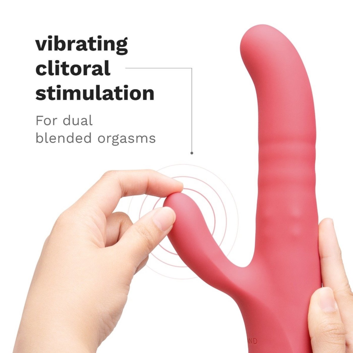 Le Wand Thrust Rechargeable Thrusting Rabbit Vibrator