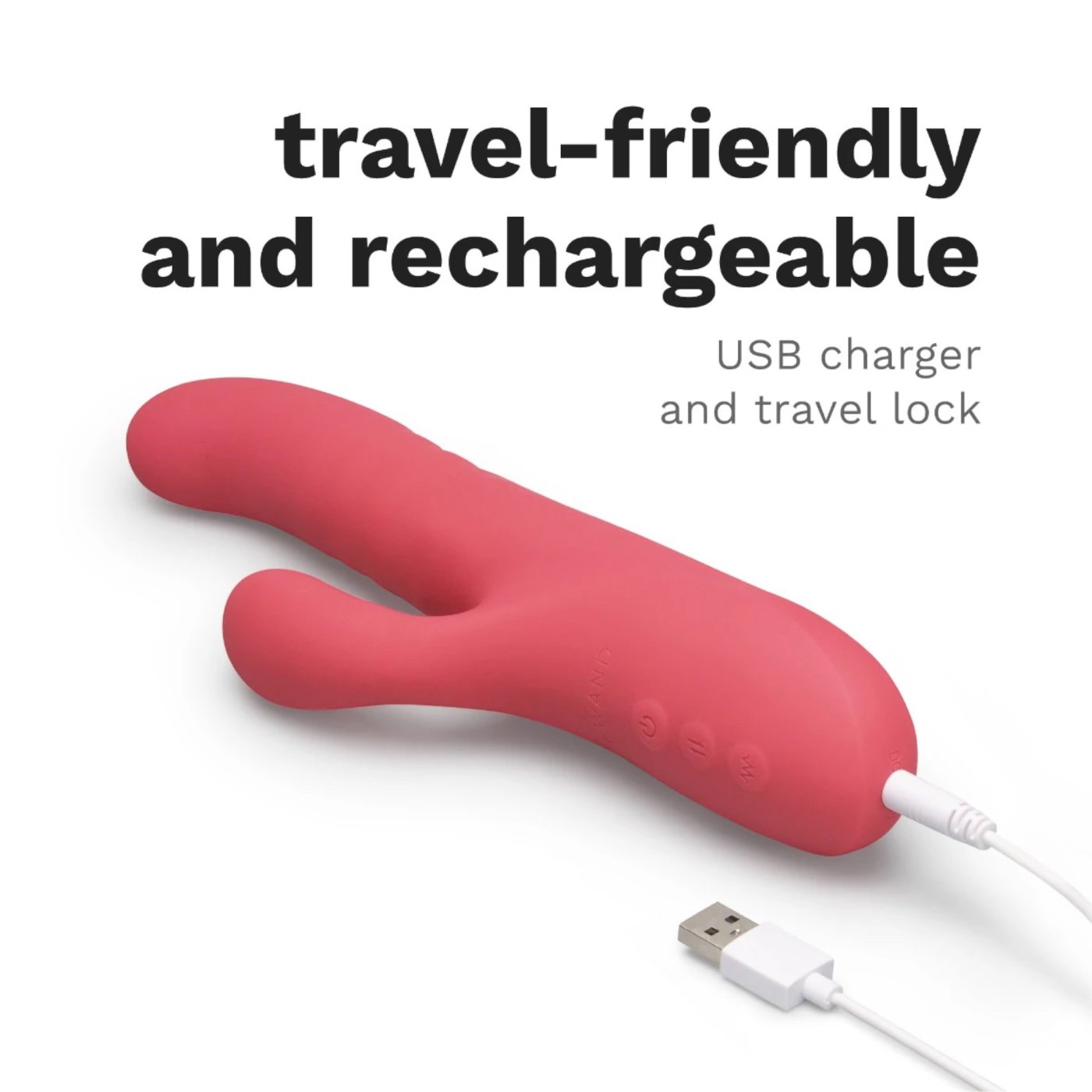 Le Wand Thrust Rechargeable Thrusting Rabbit Vibrator