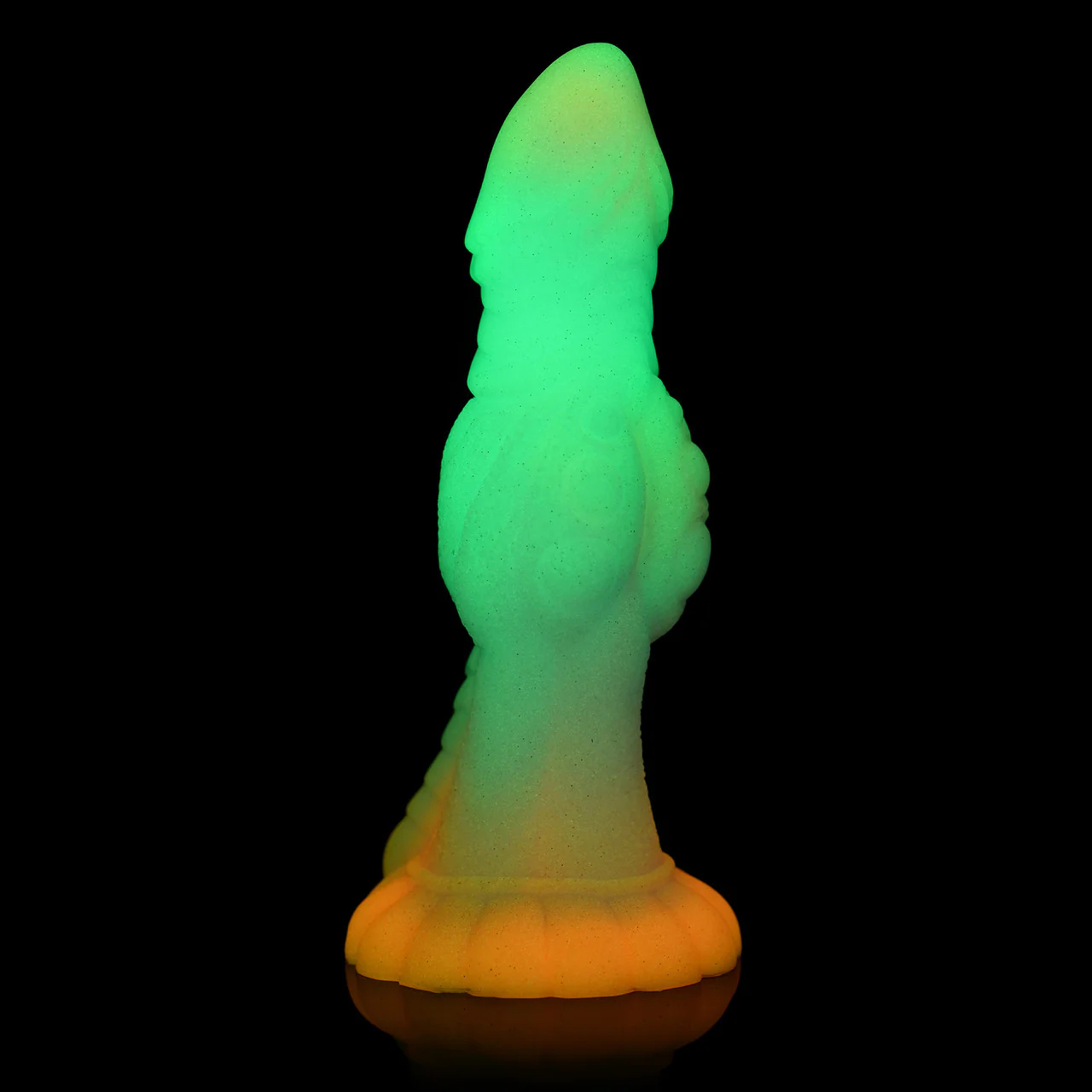 Creature Cocks Galactic Cock Glow in the Dark Silicone Dildo 8.5 Inch 