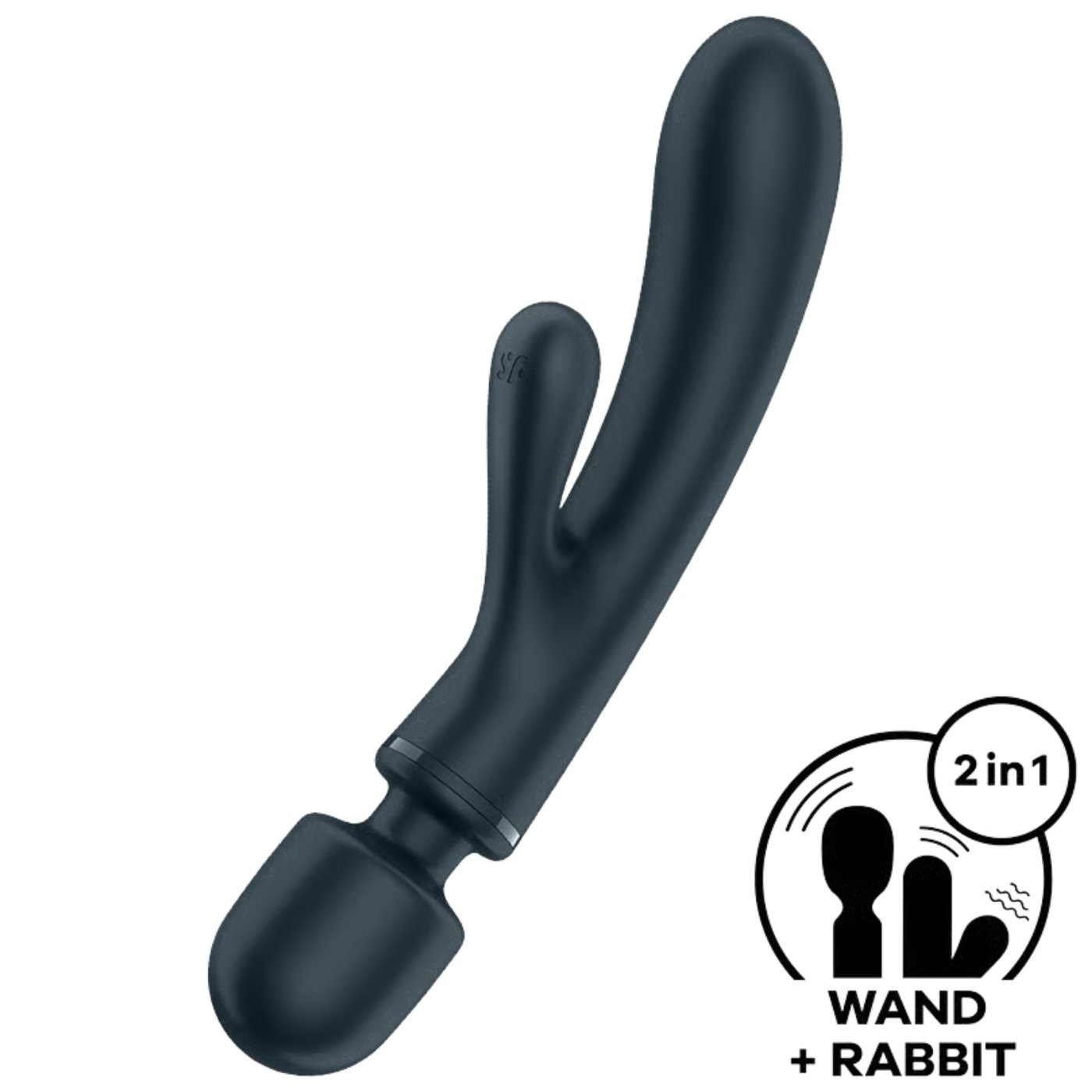 Satisfyer Triple Lover 2-in-1 Rabbit & Wand Vibrator