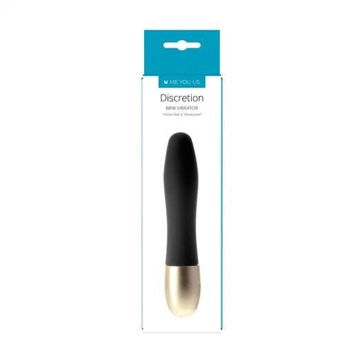 Me You Us Discretion Waterproof Travel Mini Bullet Vibrator Black 3.1 Inch