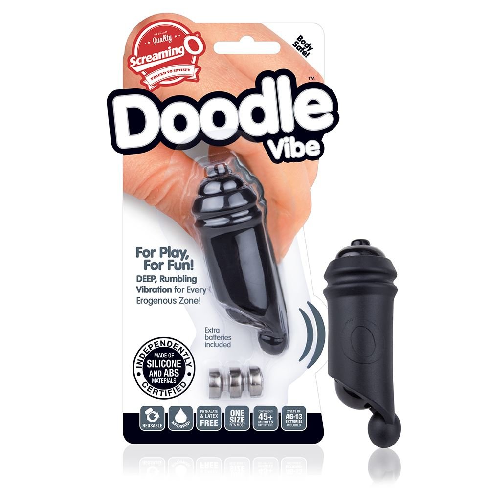 Screaming O Doodle Vibe - Black