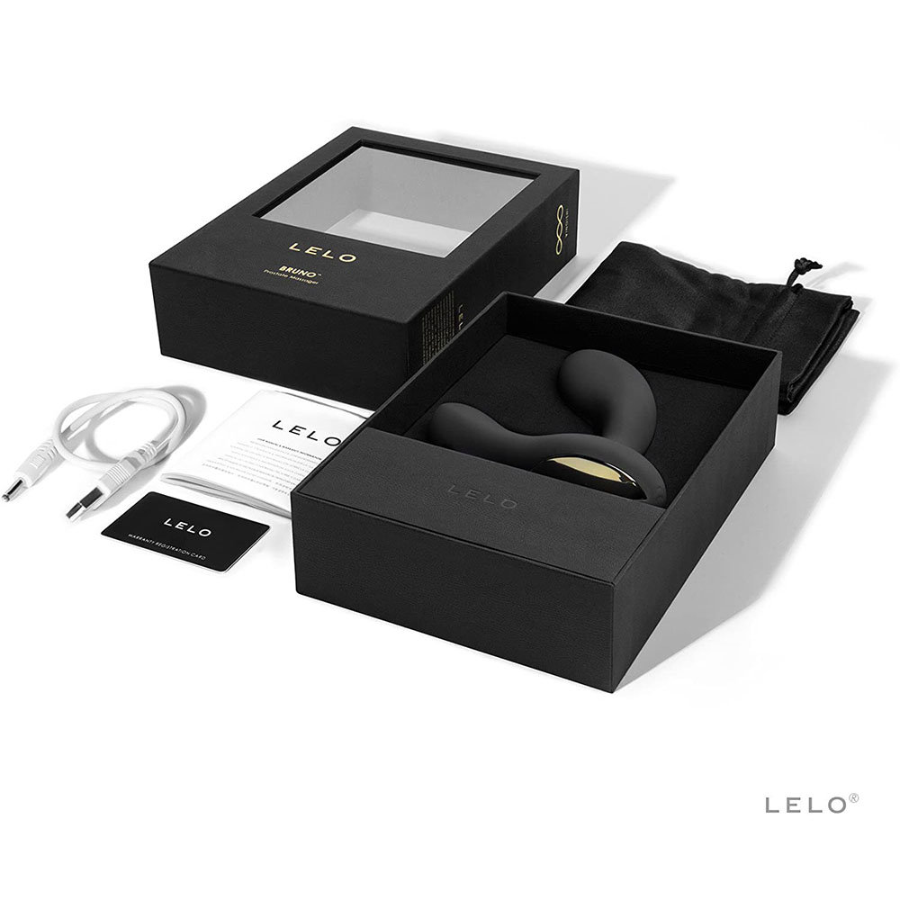 LELO Bruno Rechargeable Vibrating Prostate Massager Black