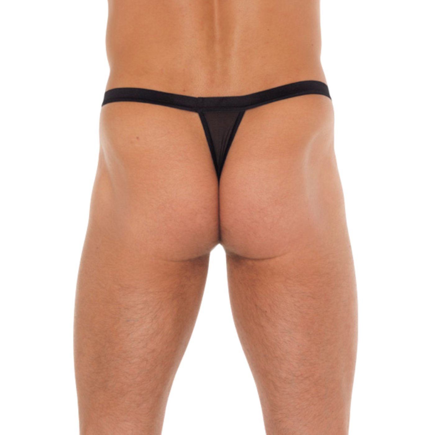 Rimba Men’s Leopard Print Open Thong G-String