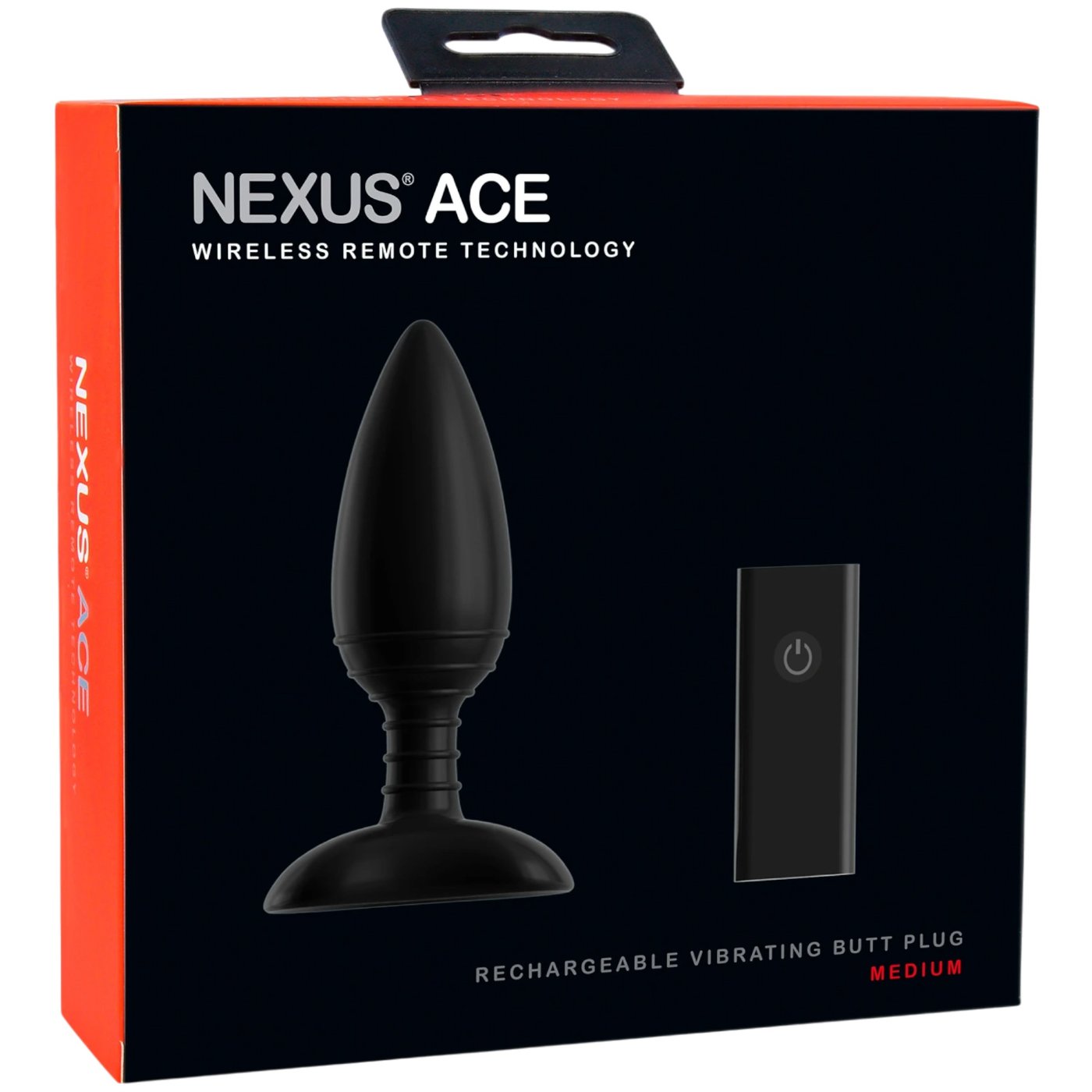 Nexus Ace Medium Remote Control Vibrating Butt Plug 4.7 Inch