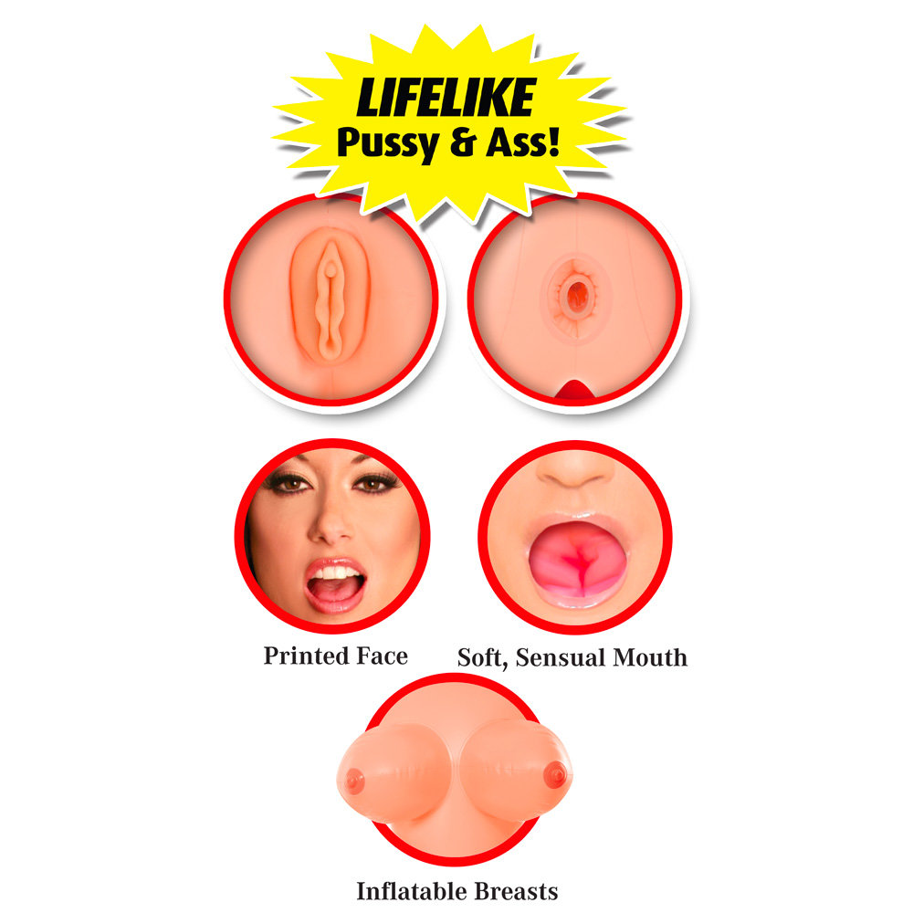 Pipedream Brooke Le Hook Life-Size Inflatable Sex Doll