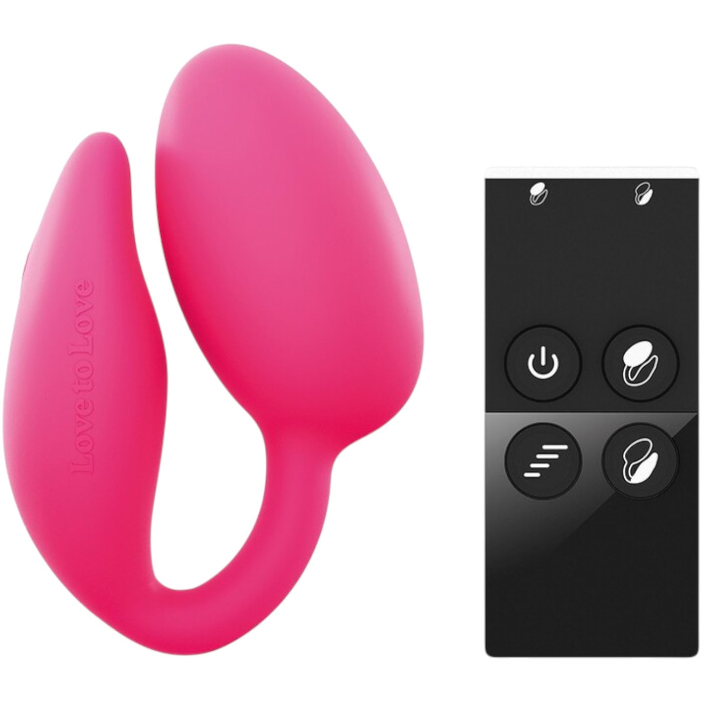 Love to Love Wonderlove Clitoral & G-Spot Vibrating Egg with Remote