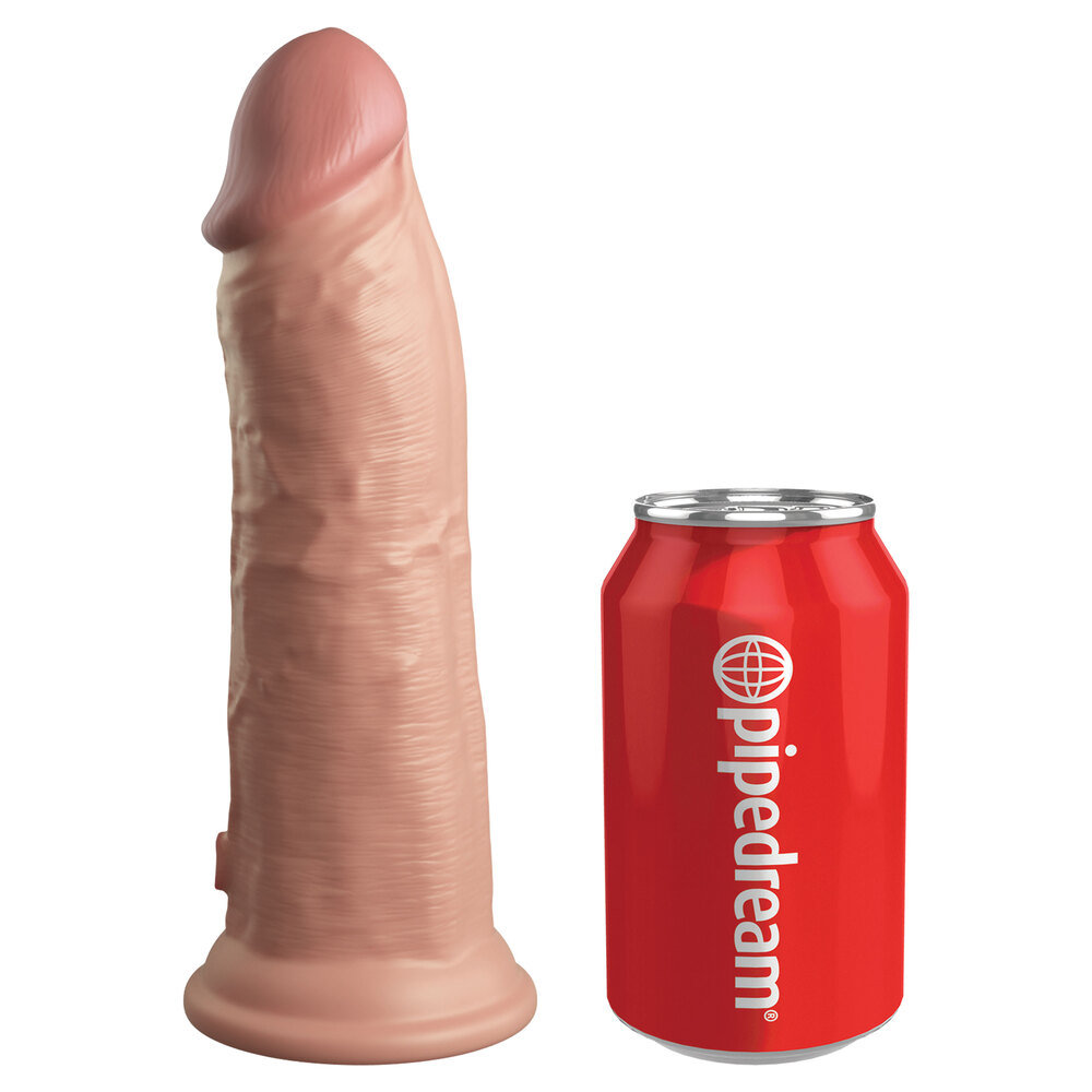 King Cock Elite 8 Inch Dual Density Realistic Dildo Light