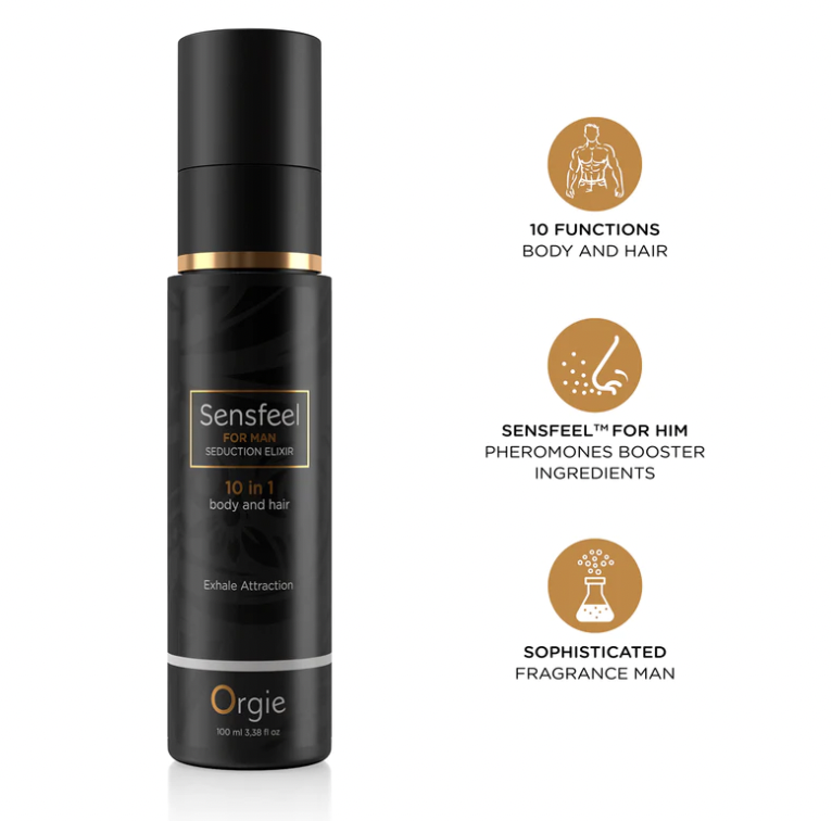 Orgie Sensfeel For Man Seduction Elixir 10 in 1 Pheromone Booster 100ml
