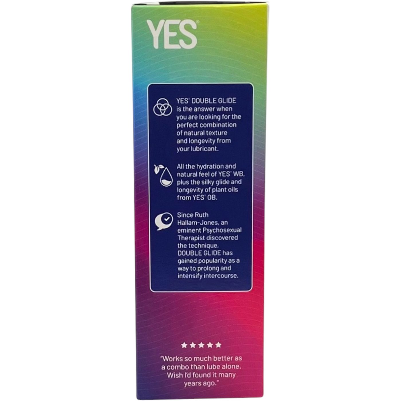 YES Double Glide Natural Lubricant Combo Set (80 and 100ml)