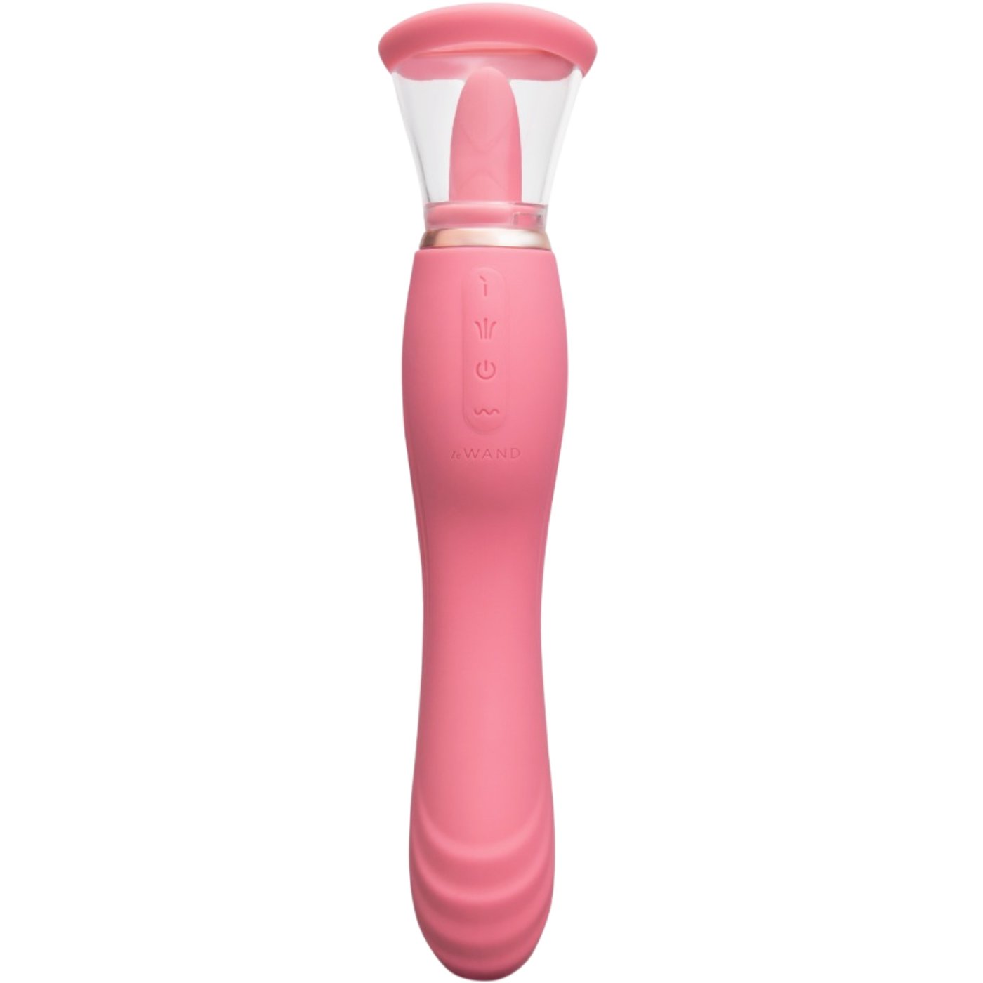 Le Wand Lick 3-in-1 Rechargeable Double-Ended Vibrator